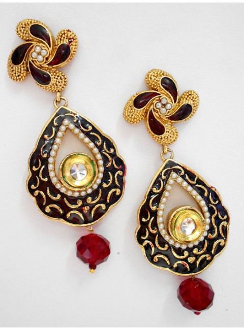 Polki Earrings